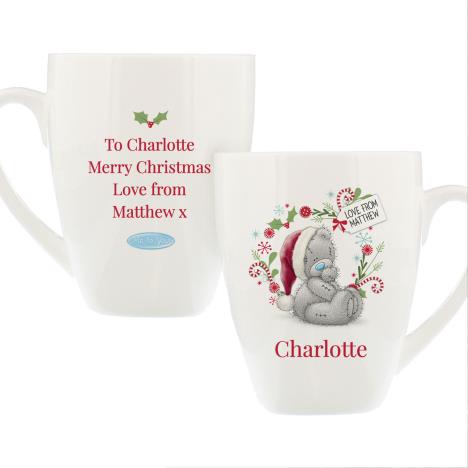 Personalised Me to You Christmas Latte Mug £10.99